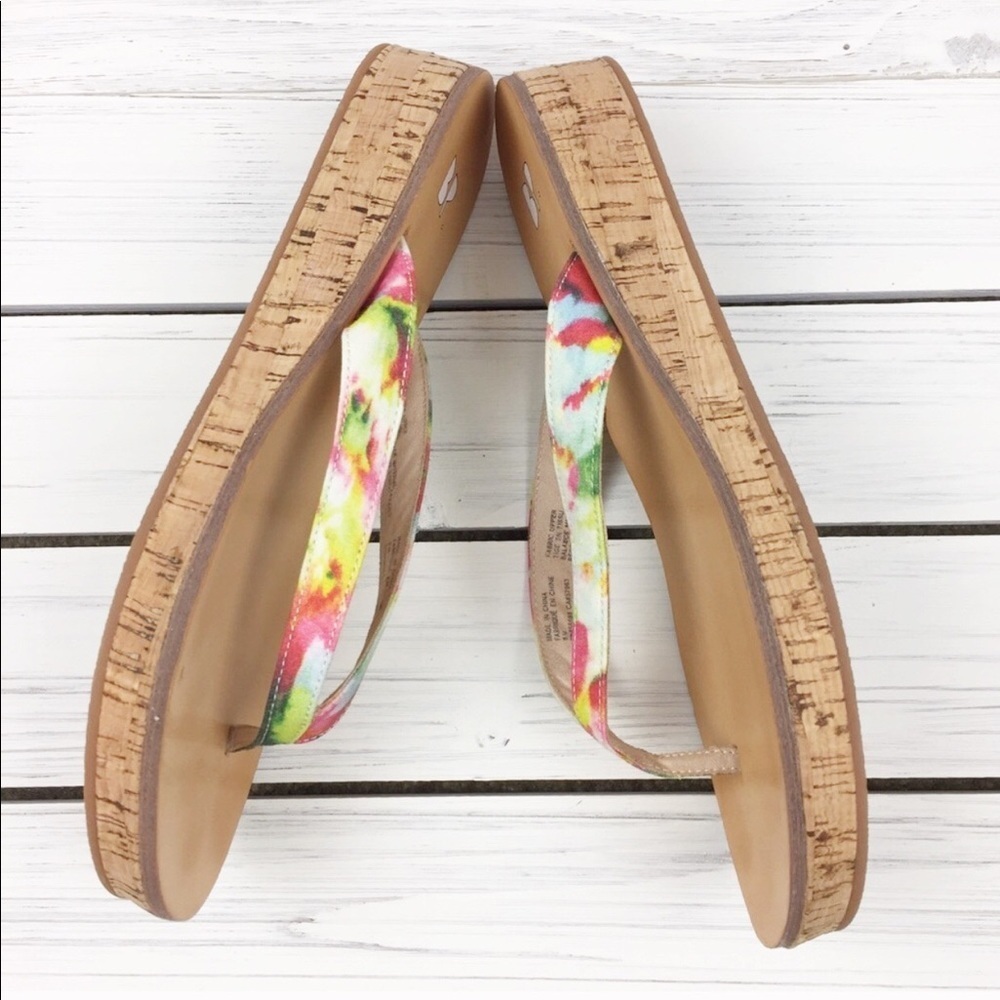 BP Watercolor Slip On Summer Sandals 7 - Picture 5 of 8